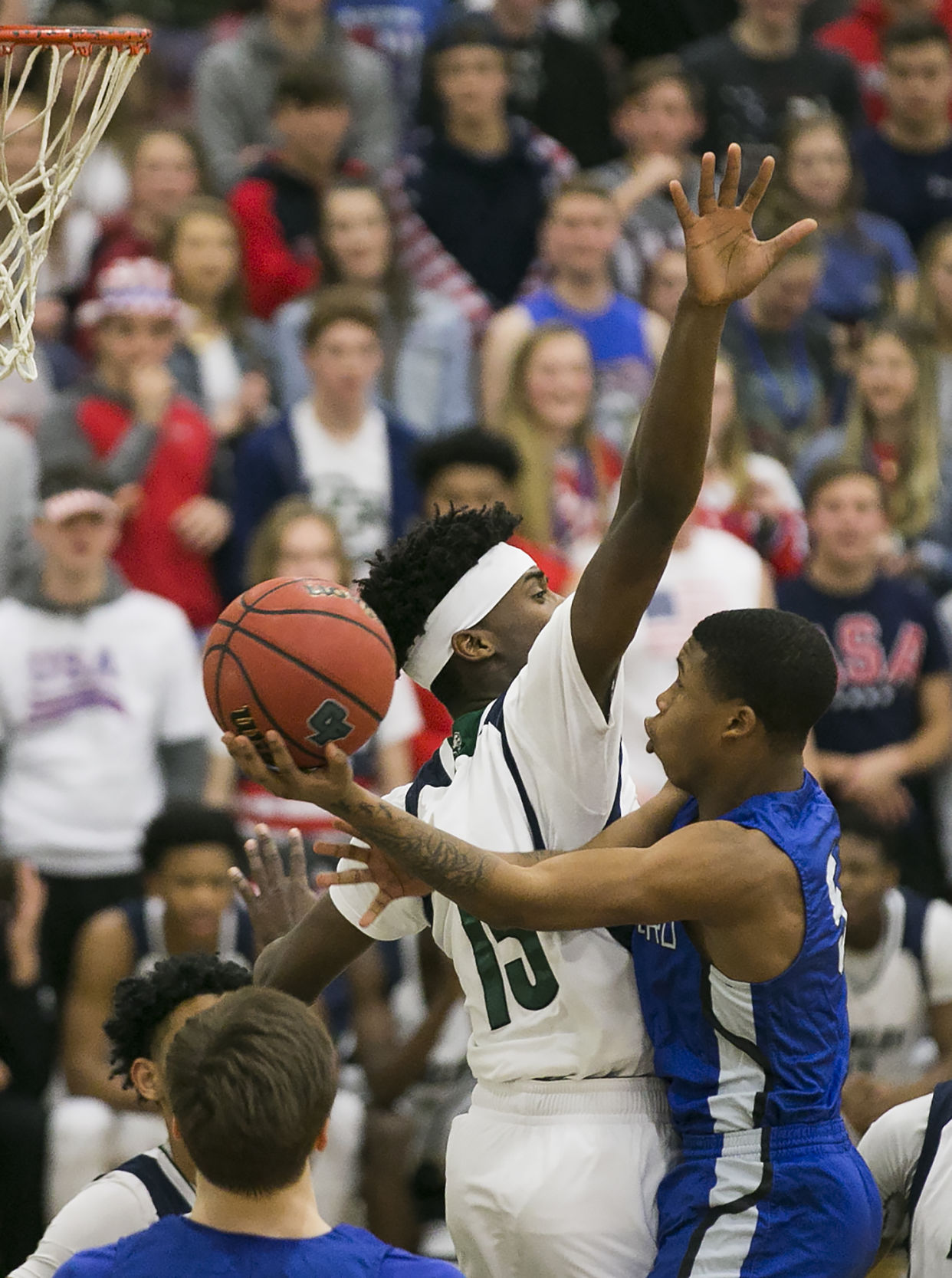Stafford at Colonial Forge boys basketball
